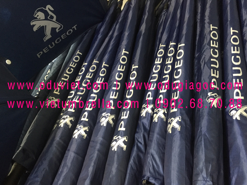 xưởng sản xuất ô dù cầm tay in logo quảng cáo